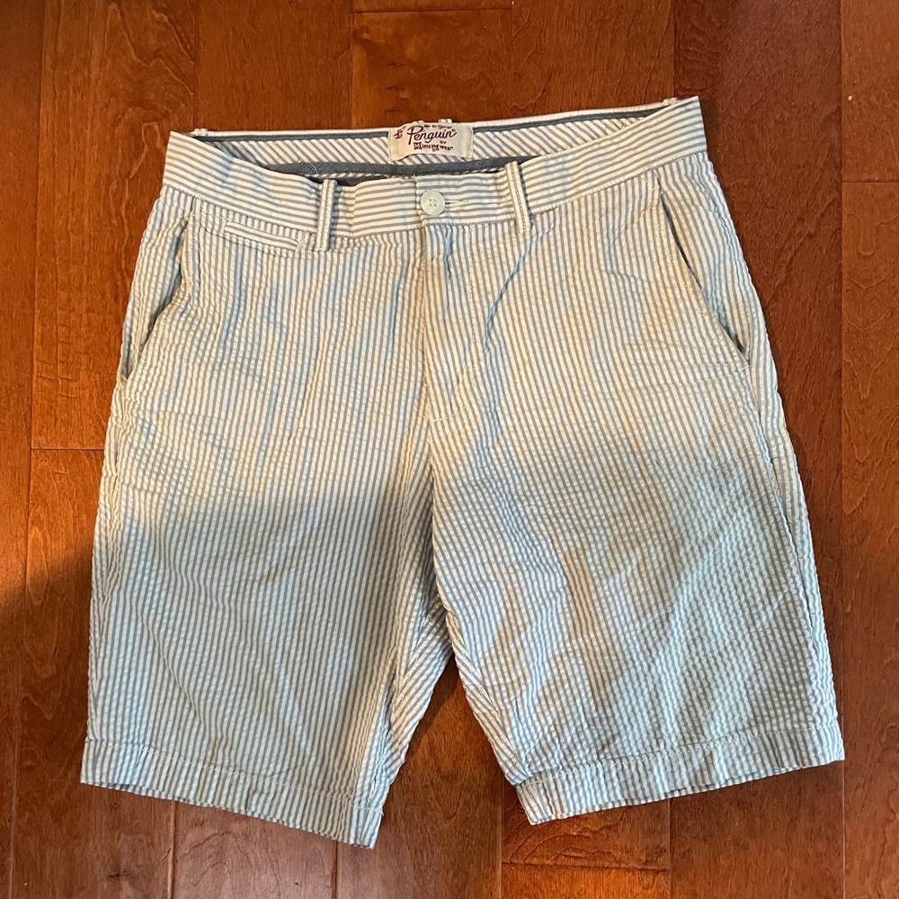 Penguin Seersucker Shorts